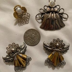 4 angel pins
